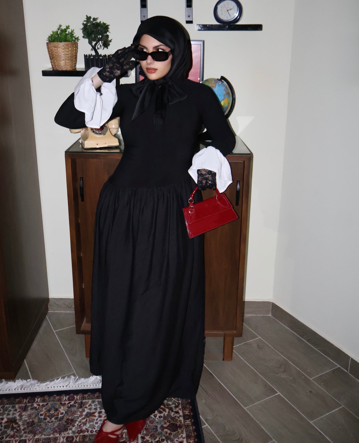 The Black Classic Dress